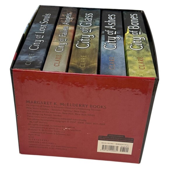 City of Bones Box Set 5 Books Cassandra Clare Mortal Instruments Series Book PB - Picture 6 of 16